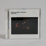 Paul Earls "Electronic Music of Paul Earls 1968-1993" (CD - new old stock)